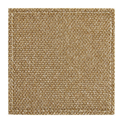 Orsina Set Of 4 Gold Glitter Coasters from B&Q