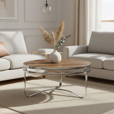 Orsina Richmond Round Coffee Table from B&Q