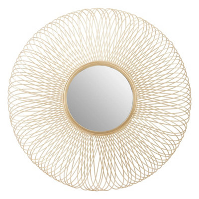Orsina Templar Twisted Wire Wall Mirror from B&Q