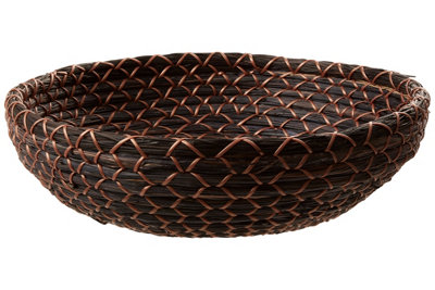 Orsina Bora Seagrass Decorative Bowl from B&Q