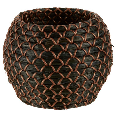 B&Q -  Bora Seagrass Basket Planter