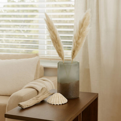 Orsina Chiara Medium Sand Effect Vase from B&Q