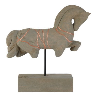 Orsina Vena Horse Decorative Sculpture from B&Q