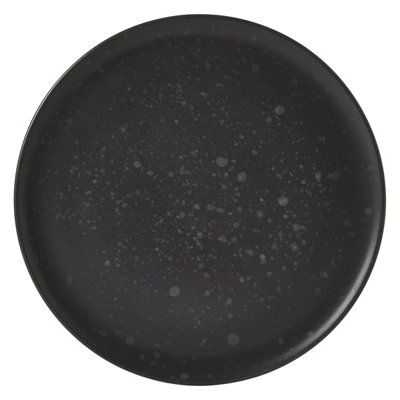 Premier Housewares Grey Speckled Dinner Plate,Stoneware With Bubble Pattern,Plate With Contoured Edges,Formal Dining Plate - Image 5