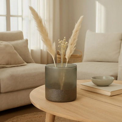 Orsina Chiara Small Sand Effect Vase from B&Q