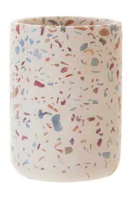 Orsina Gozo Concrete Terrazzo Tumbler from B&Q