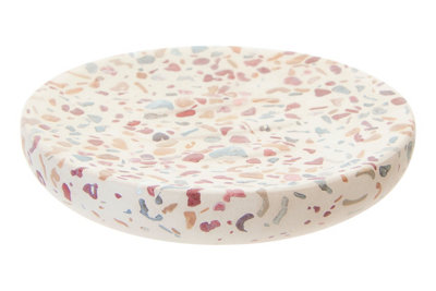 Orsina Gozo Concrete Terrazzo Soap Dish from B&Q