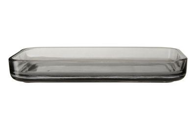 Orsina Ridley Elegant Glass Soap Tray from B&Q