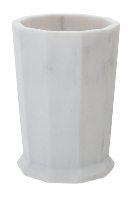 Orsina Riviera Grey Bathroom Tumbler from B&Q