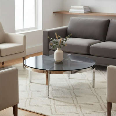 Orsina Piermount Round Coffee Table from B&Q