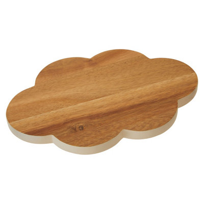 Orsina Large Cloud Chopping BoardThick And Durable Cutting Board For Kitchen WorktopsKitchen Chopping Board from B&Q
