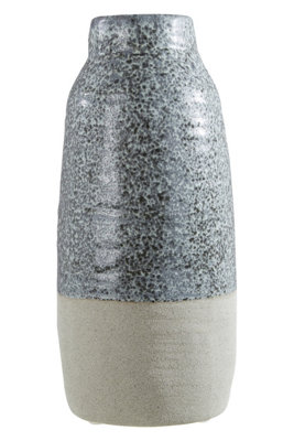 Orsina Modern Ceramic Vase For Home DecorSpeckled Design Flower Vase For Contemporary SpacesModern Small Vase from B&Q