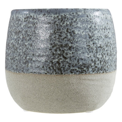 Orsina Indoor PlanterHandcrafted Stoneware With Glazed SurfaceIndoor Planter With Drainage Holes For Plants from B&Q
