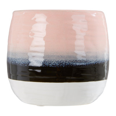 Premier Housewares Interiors By Premier Caldera Large Tie Dye Effect Planter from B&Q