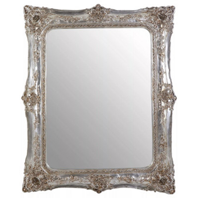 Orsina Neoclassical Champagne Baroque Style Wall MirrorTimeless Hallway MirrorElegant Large Modern Mirror from B&Q