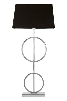 Orsina Table Lamp With Dual Ring Base from B&Q