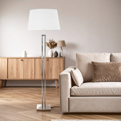 Orsina Floor Lamp With Dual Rod Base from B&Q