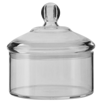 Rackhams Gozo Transparent Round Jar 600 Ml - Image 6