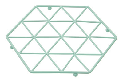 Orsina Vertex Green Finish Trivet from B&Q