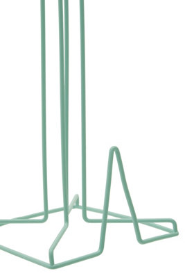 Premier Housewares Functional Green Finish Kitchen Roll Holder, Stylish Paper Roll Holder, Freestanding Safe Roll Holder - Image 5