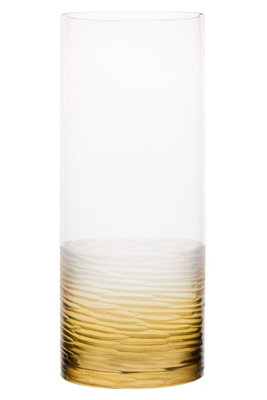 Orsina Caila Cut Glass Large Vase from B&Q