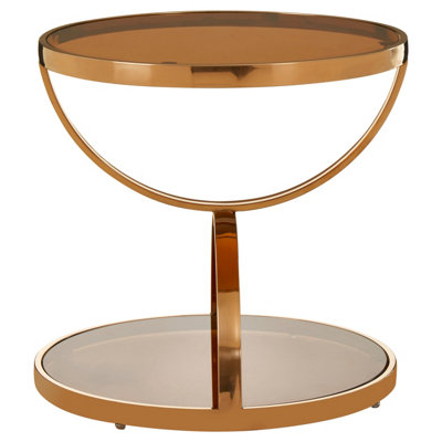 Orsina Tula Round Elegant Side Table from B&Q