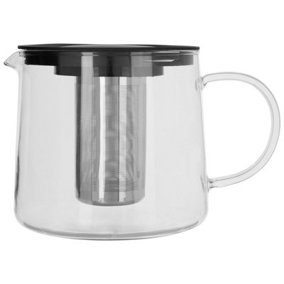 Orsina Efficient 1200Ml Glass Heat Resistant TeapotPremium Pot For Dining TableErgonomic Teapot For Breakfast from B&Q