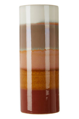 Orsina Sorrell Large Multicoloured Ceramic Vase from B&Q