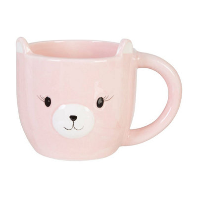 Orsina Versatile Design Bear MugElegant Small Milk Mug For BedroomDishwasher Safe Coffee Mug For Livingroom from B&Q
