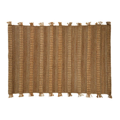 Orsina Bosie By Premier Jango Large Striped Rug from B&Q