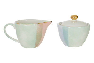 Maison By Premier Gold Colour Of Paradise Sugar Pot And Creamer - Image 5