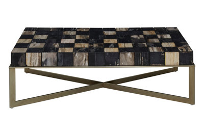 Orsina Relic Coffee Table With Brass Finish from B&Q