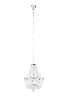 Orsina Boutique Style 6 Light Chrome PendantAluminium Chain Basket Ceiling LightModern Pendant Light from B&Q