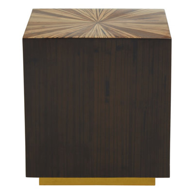 Orsina Gabelle Square Side Table from B&Q