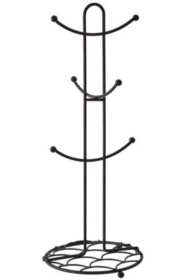 Orsina Neat Deco Mug TreeStylish Mug Storage For KitchenDurable Mug Tree Stand For Storing Coffee Mugs from B&Q