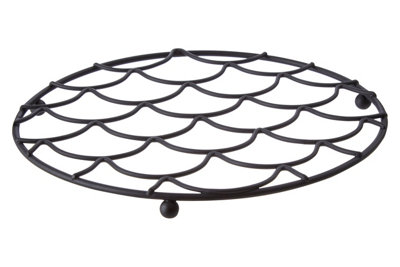 Premier Housewares Maison By Premier Vertex Deco Trivet Black