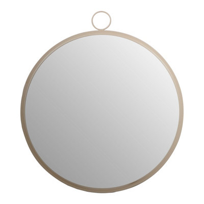 Orsina Karval Round Wall Mirror With Gold Finish Frame from B&Q