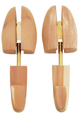Orsina Kata D Sparrow Cedar Wood Shoe Shapers from B&Q