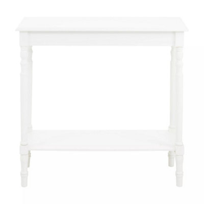 Premier Housewares Interiors By Premier Heritage White Rectangular Console Table from B&Q