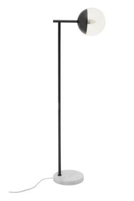Orsina Revive Black Finish Floor Lamp from B&Q