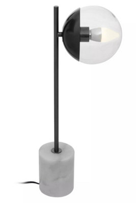 Orsina Revive Black Table Lamp from B&Q