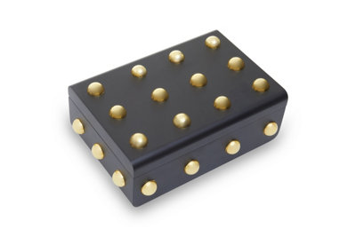 Orsina Frida Black Finish Large Trinket Box from B&Q