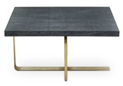 Orsina Lena Coffee TableGoldGreyBlackMetalSynthetic from B&Q