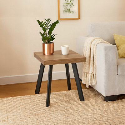 Orsina Oakwill Wooden Side Table from B&Q