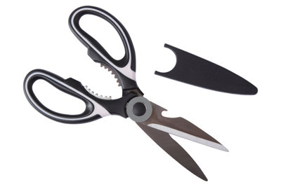 Orsina Multipurpose Black And Pastel Pink ScissorsErgonomic Sharp Blades ScissorsComfortable Sleek Scissors from B&Q
