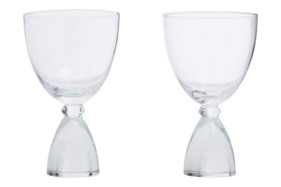Orsina Elegant Set Of 2 Clear Cocktail GlassesPractical Champagne GlassesDurable GlassesSleek Long Glasses from B&Q