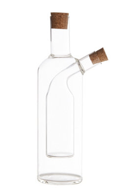Orsina Innovative Oil And Vinegar Plain Inner BottleTwo In One Design Oil DispenserPrecised Vinegar Sprayer from B&Q