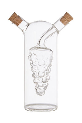 Orsina Two In One Design Oil And Vinegar Grapes Inner BottleInnovative Oil And Vinegar DispenserVinegar Sprayer from B&Q