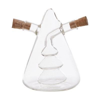 Orsina Innovative Oil And Vinegar Round Inner BottleTwo In One Design Oil DispenserPrecised Vinegar Sprayer from B&Q