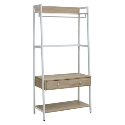 Premier Housewares Interiros By Premier Sturdy And Durable Natural Oak Storage UnitVersatile Spacious StorageEasily Maintained Tall Cupboard from B&Q